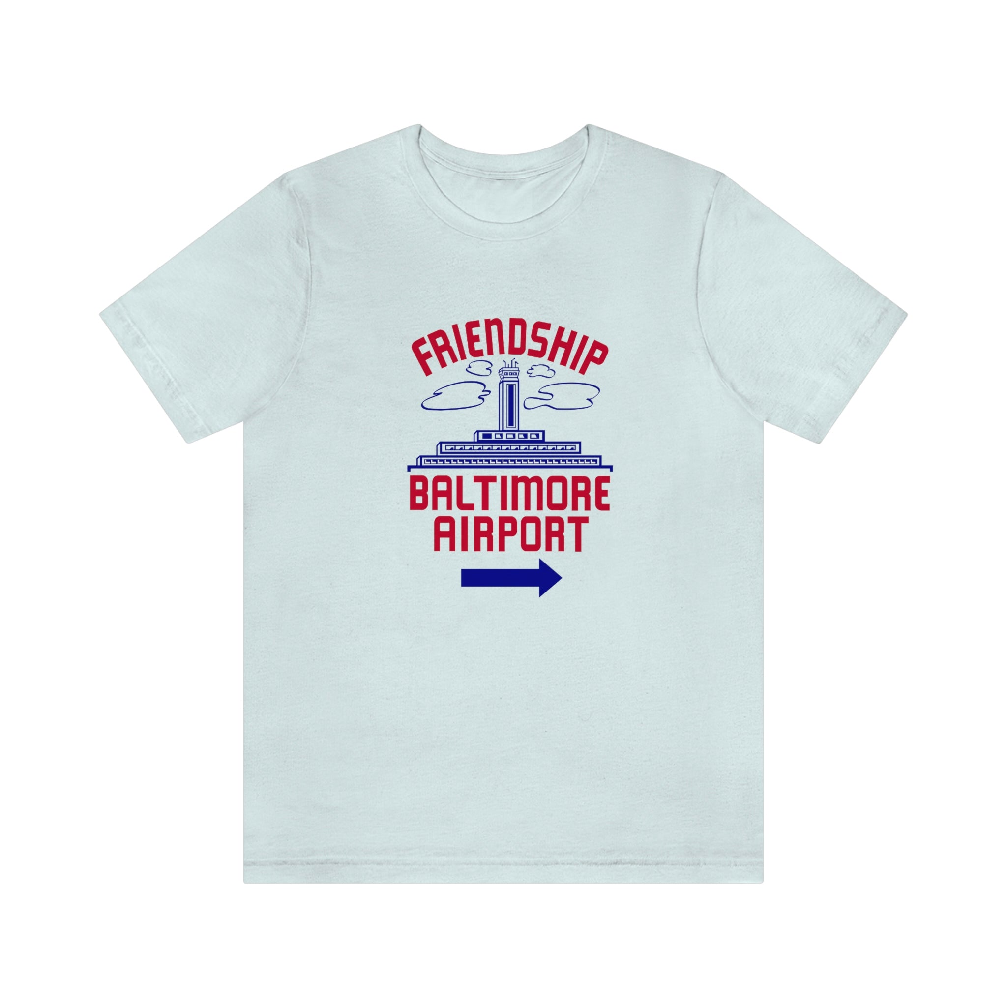 The "Friendship Baltimore Airport" Jersey Short Sleeve Tee